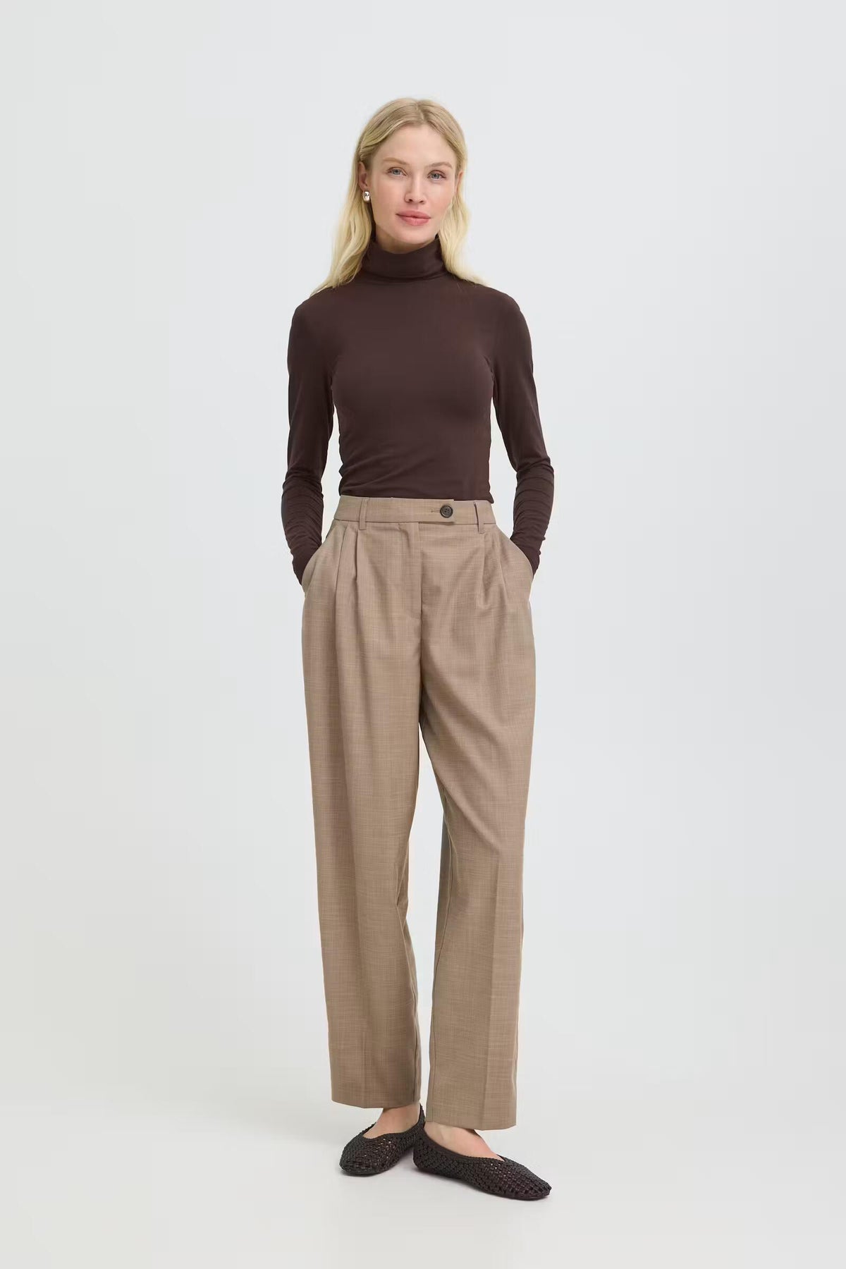 B-YOUNG 20802565 PAMILA ROLL NECK191016
