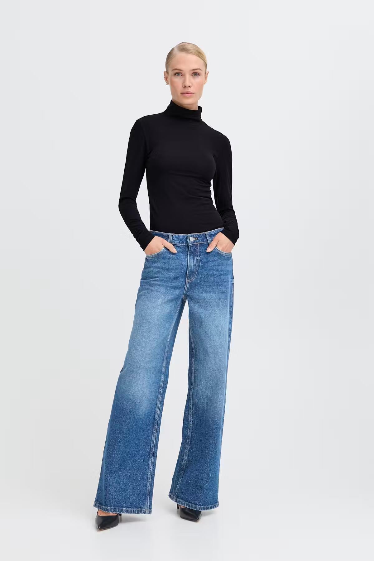 B-YOUNG 20802565 PAMILA ROLL NECK80001
