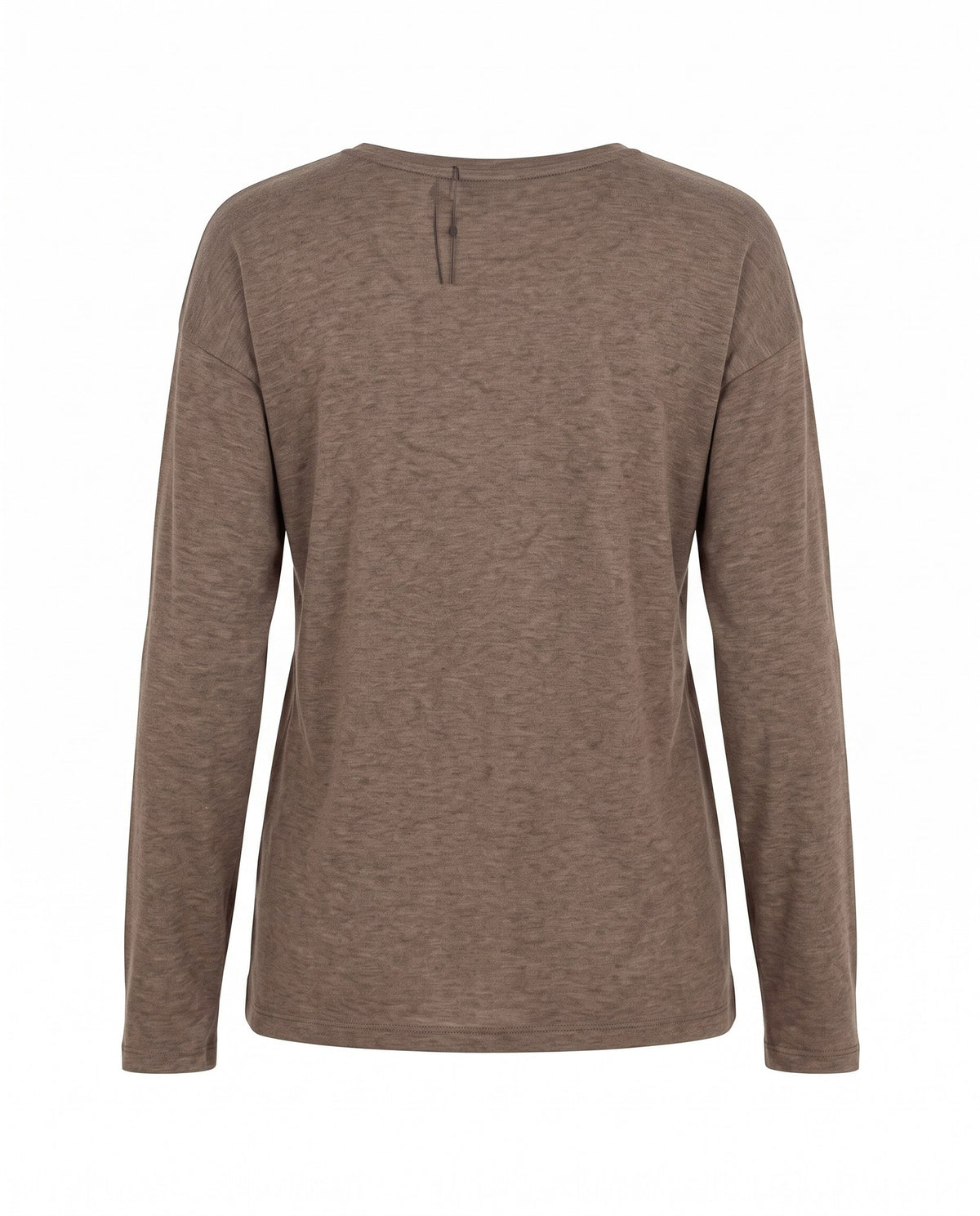 20817195 BYPAMILA LS V NECK TSHIRT1811121 B-YOUNG
