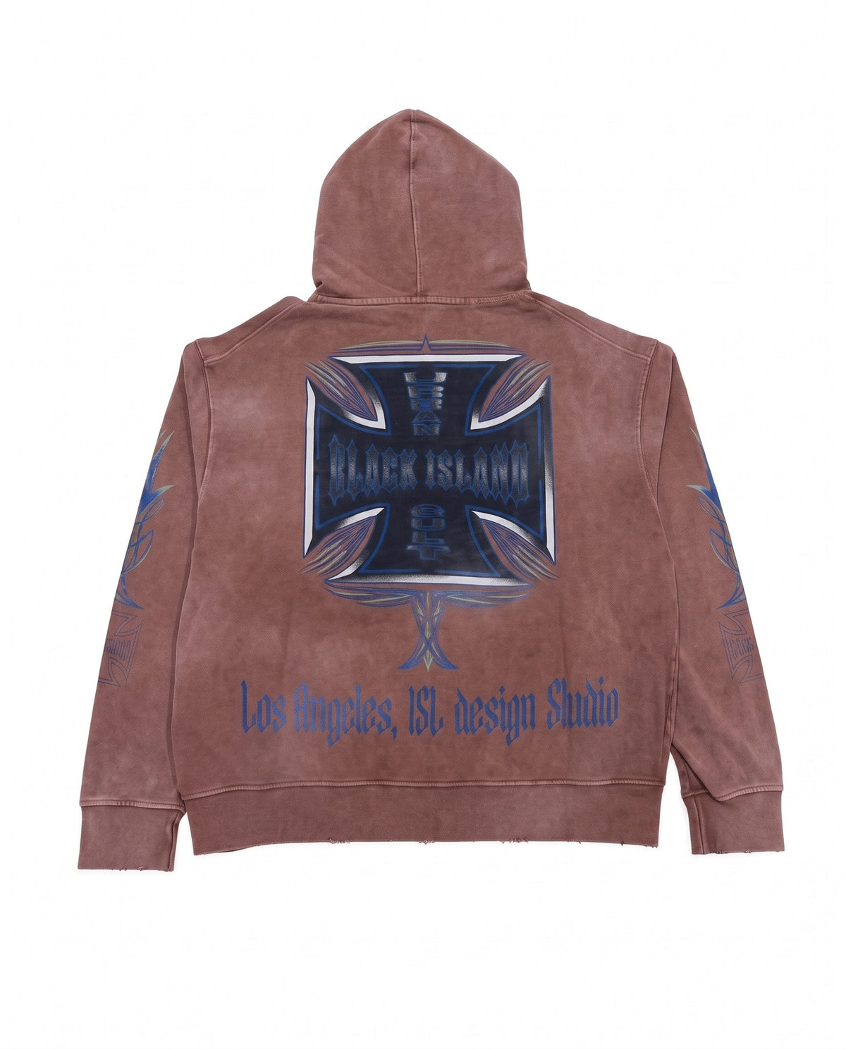 Black Island - Felpa Zip Con Cappuccio