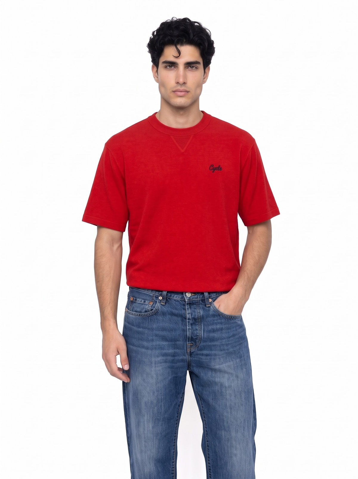 Cycle - T-Shirt In Maglia