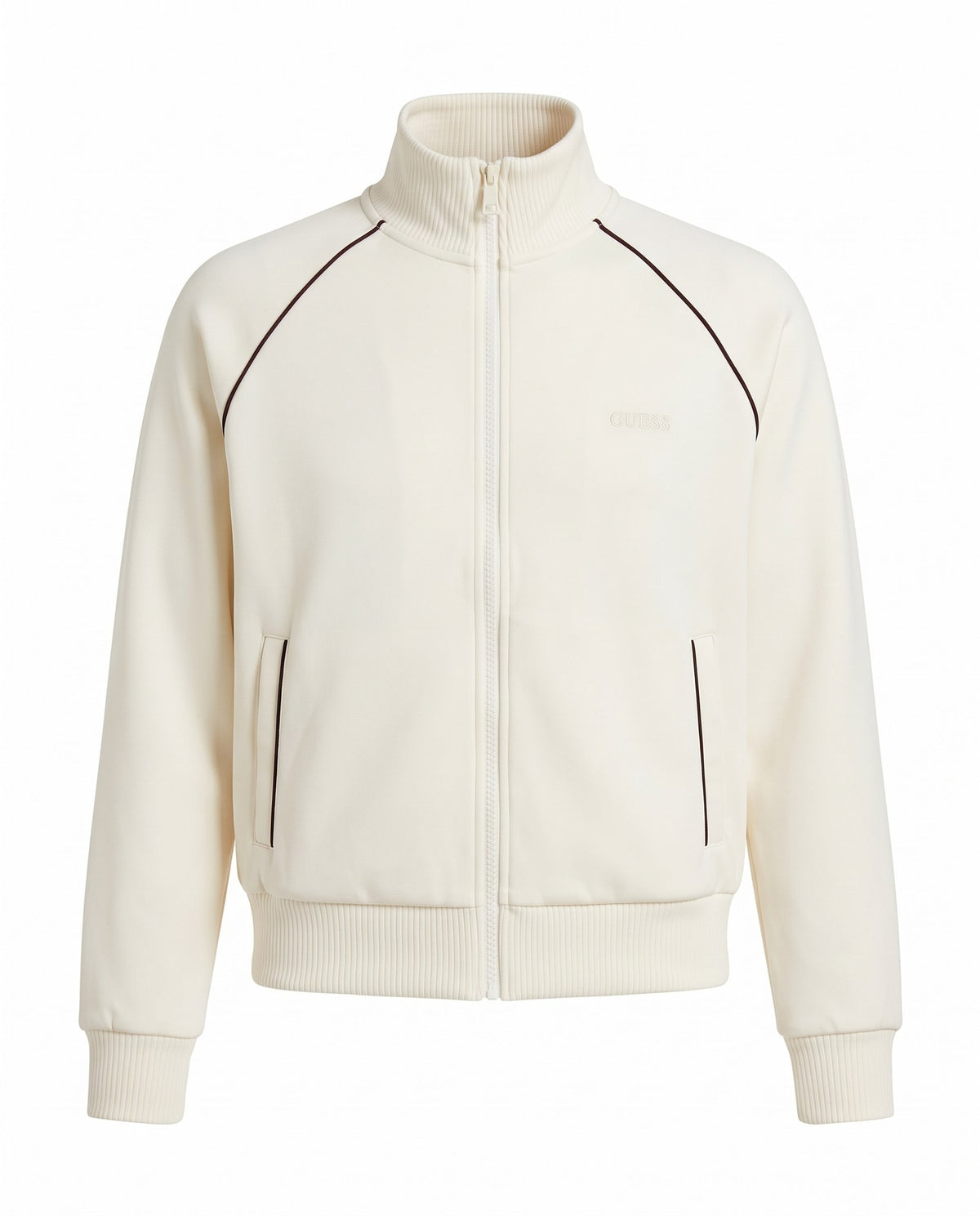 Guess - Felpa Con Profili A Contrasto