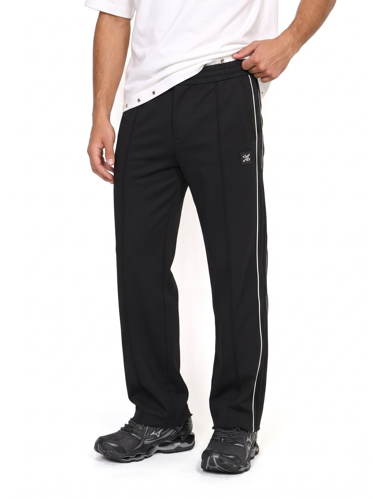 Low Brand - Pantalone Con Banda Laterale