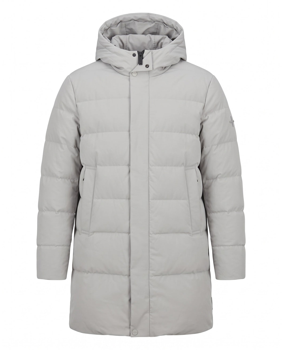 pimino lungo nylon super stretch puffer