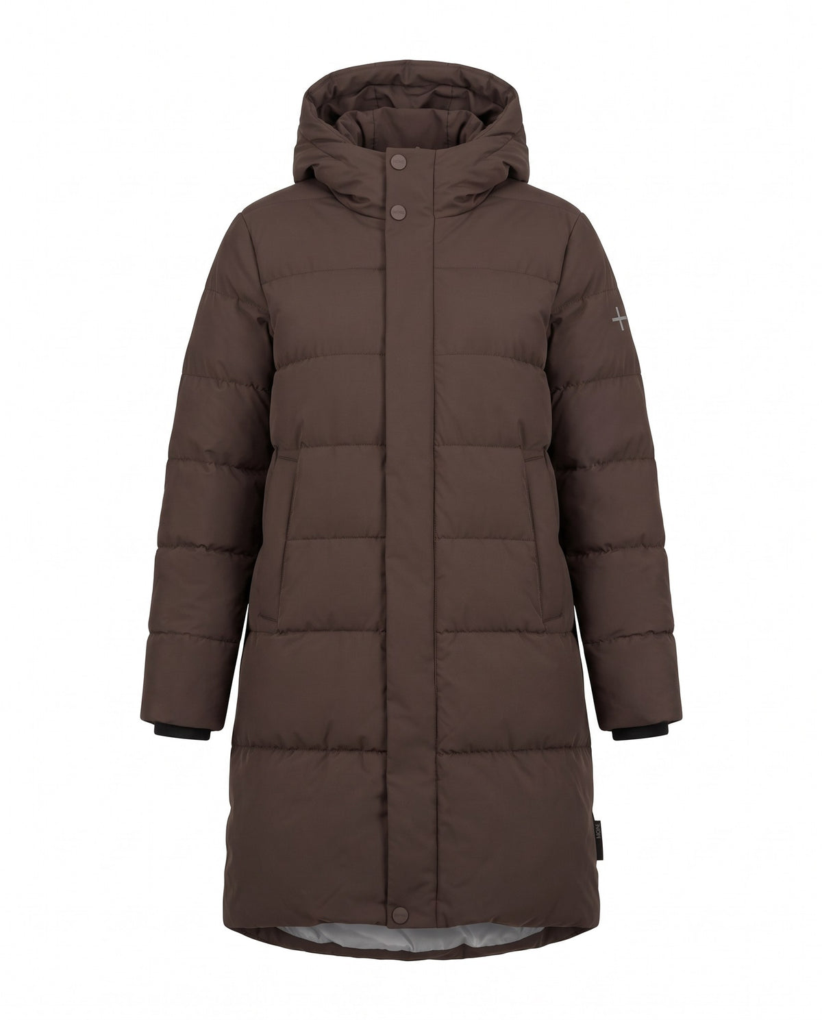 pimino lungo nylon super stretch puffer