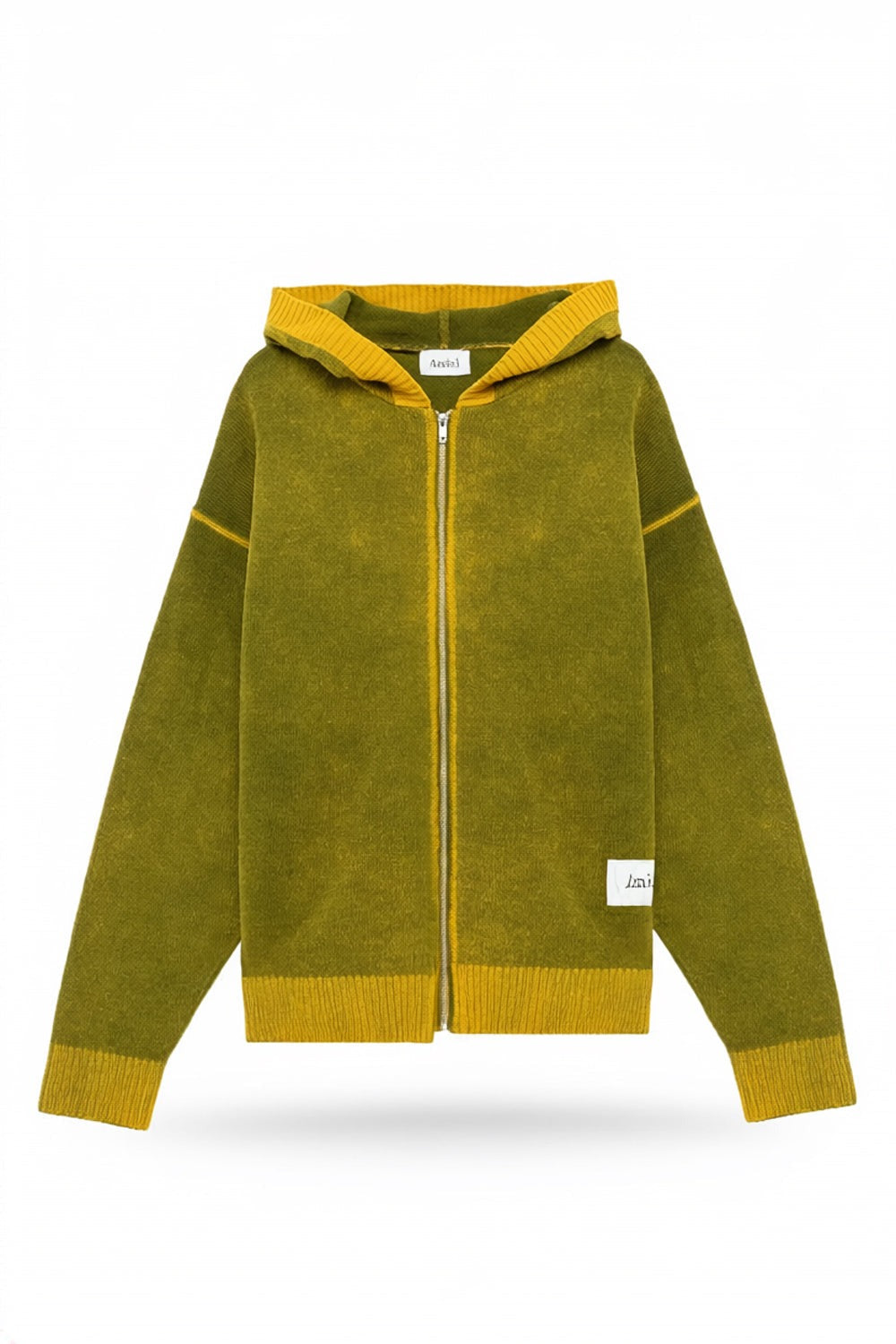 Amish - Felpa Full Zip In Lana 