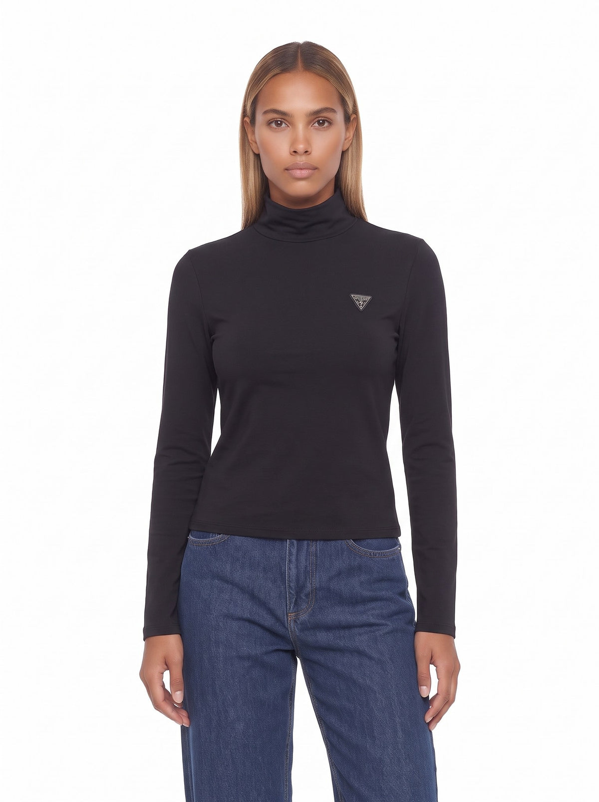 Guess - T-shirt Con Logo Triangolo 