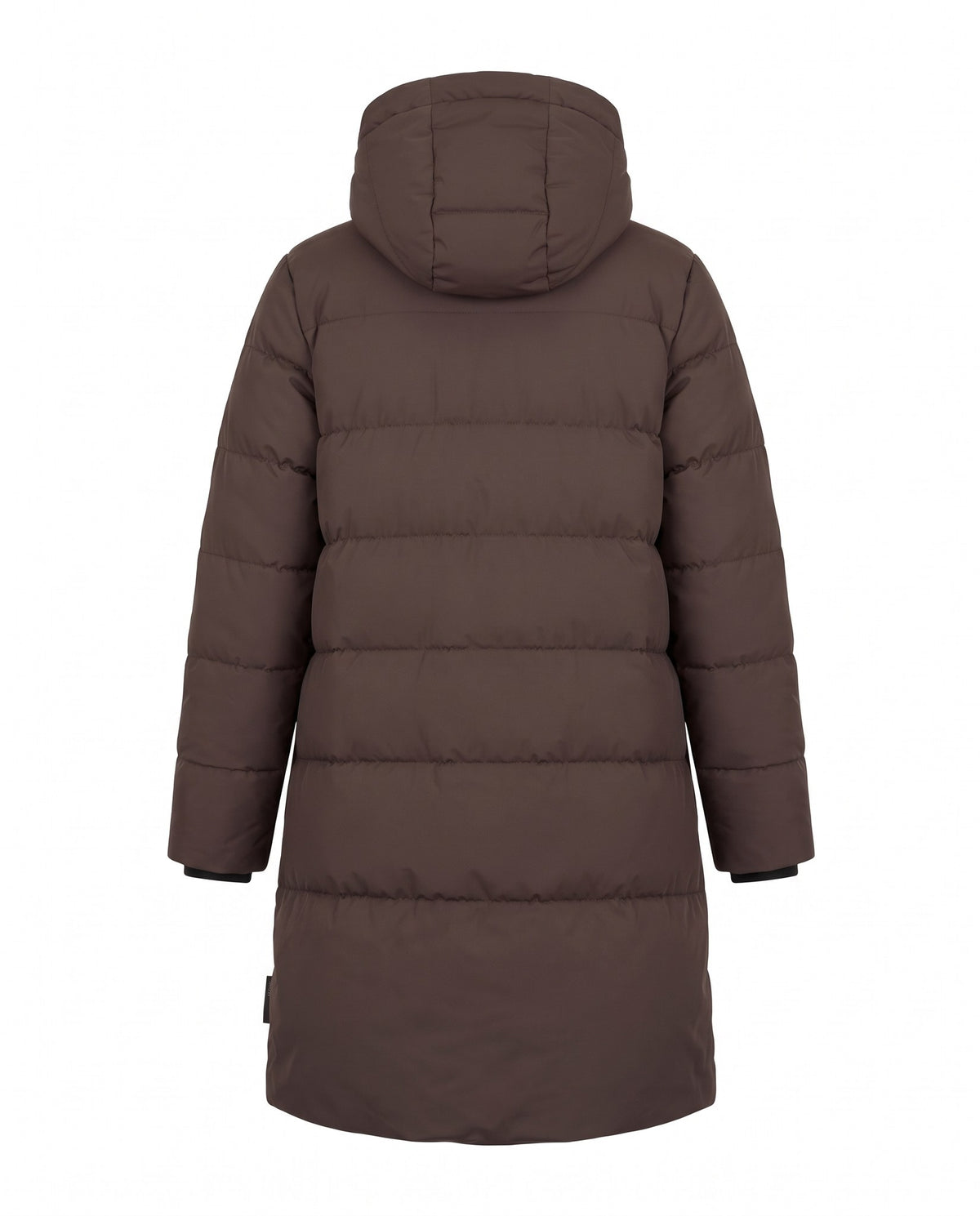 pimino lungo nylon super stretch puffer 