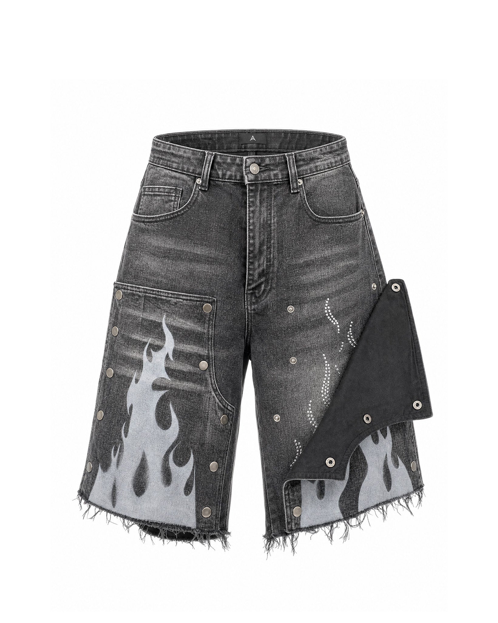 PAPER MONEY DUAL FLAMES SHORTSBL