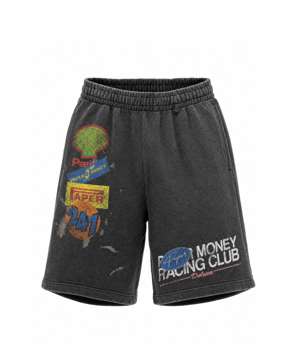 PAPER MONEY RACING CLUB SHORTSBL