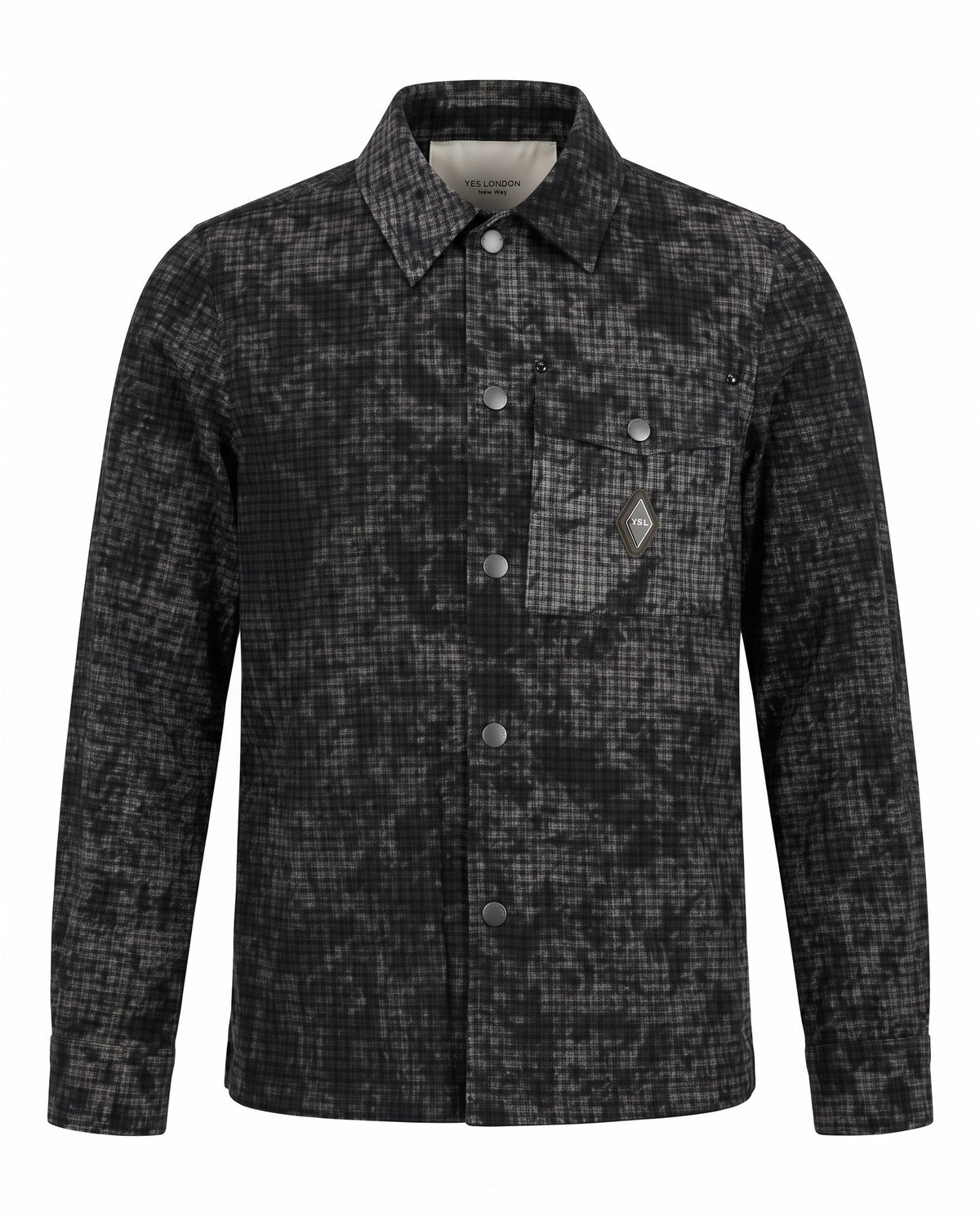 Yes London - Camicia Stampa Jacquard 
