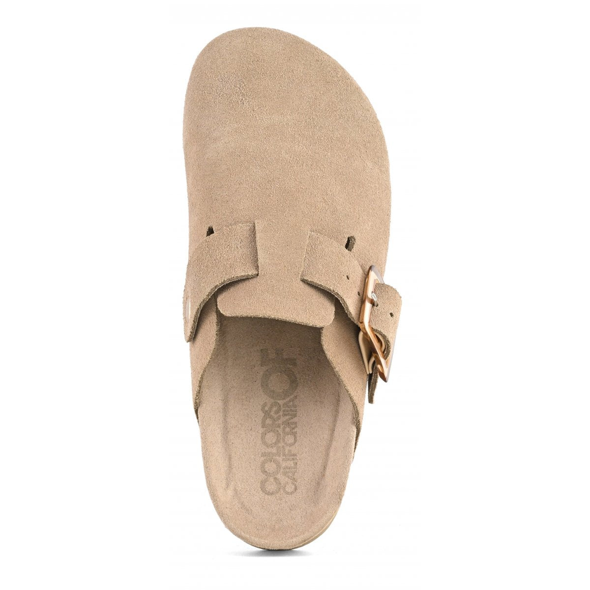 sabot sandal in suede