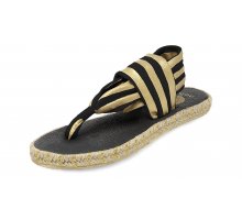 ganika sandal metallic